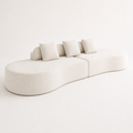Sculpted Curved Sofa