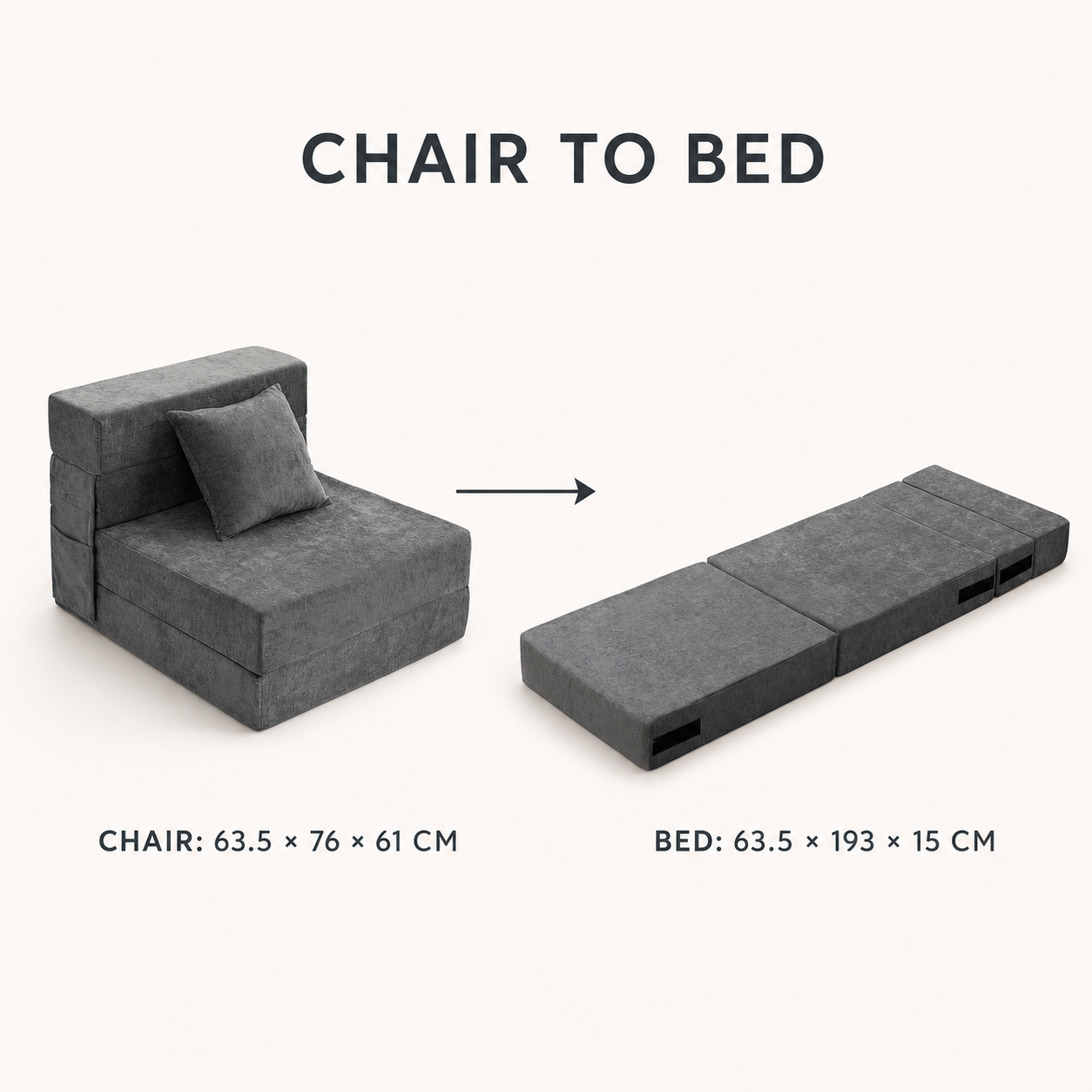 Convertible Chair Bed