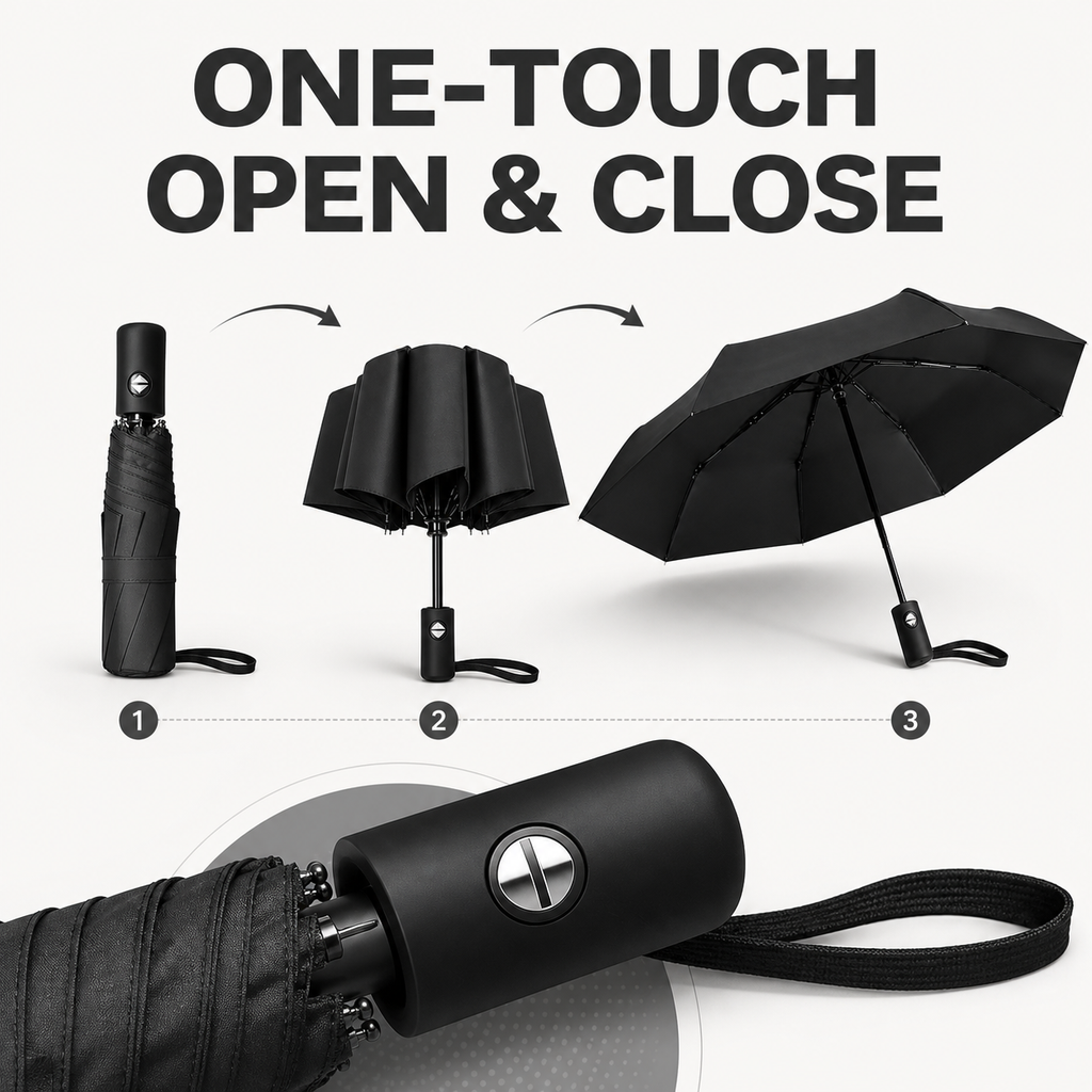 One-Touch Automatic Umbrella
