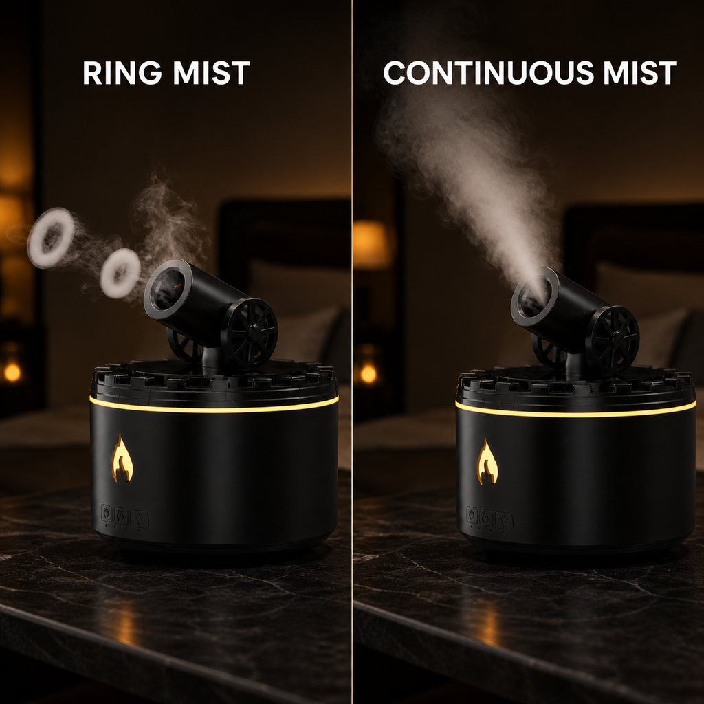 Smoke Ring Volcano Humidifier