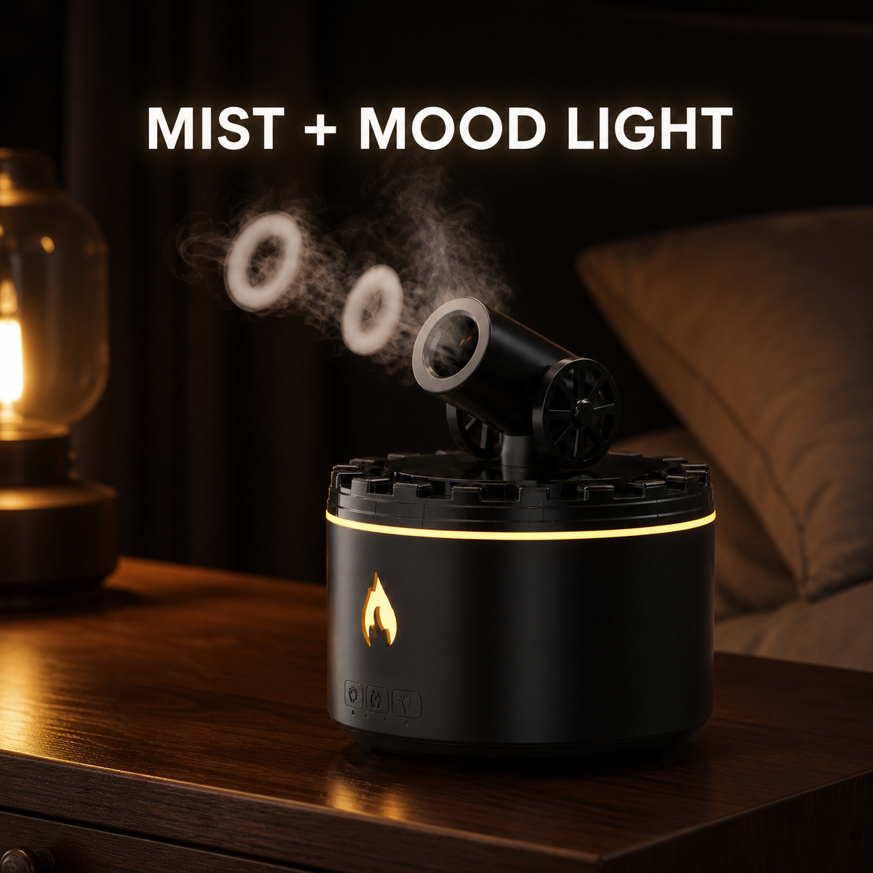 Smoke Ring Volcano Humidifier