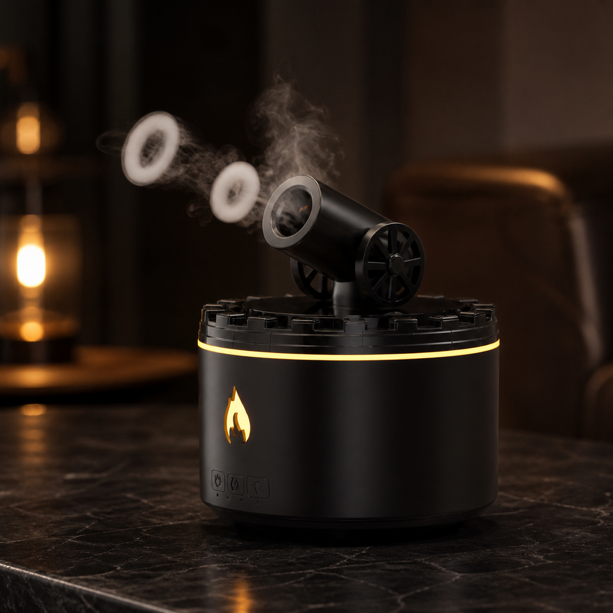 Smoke Ring Volcano Humidifier