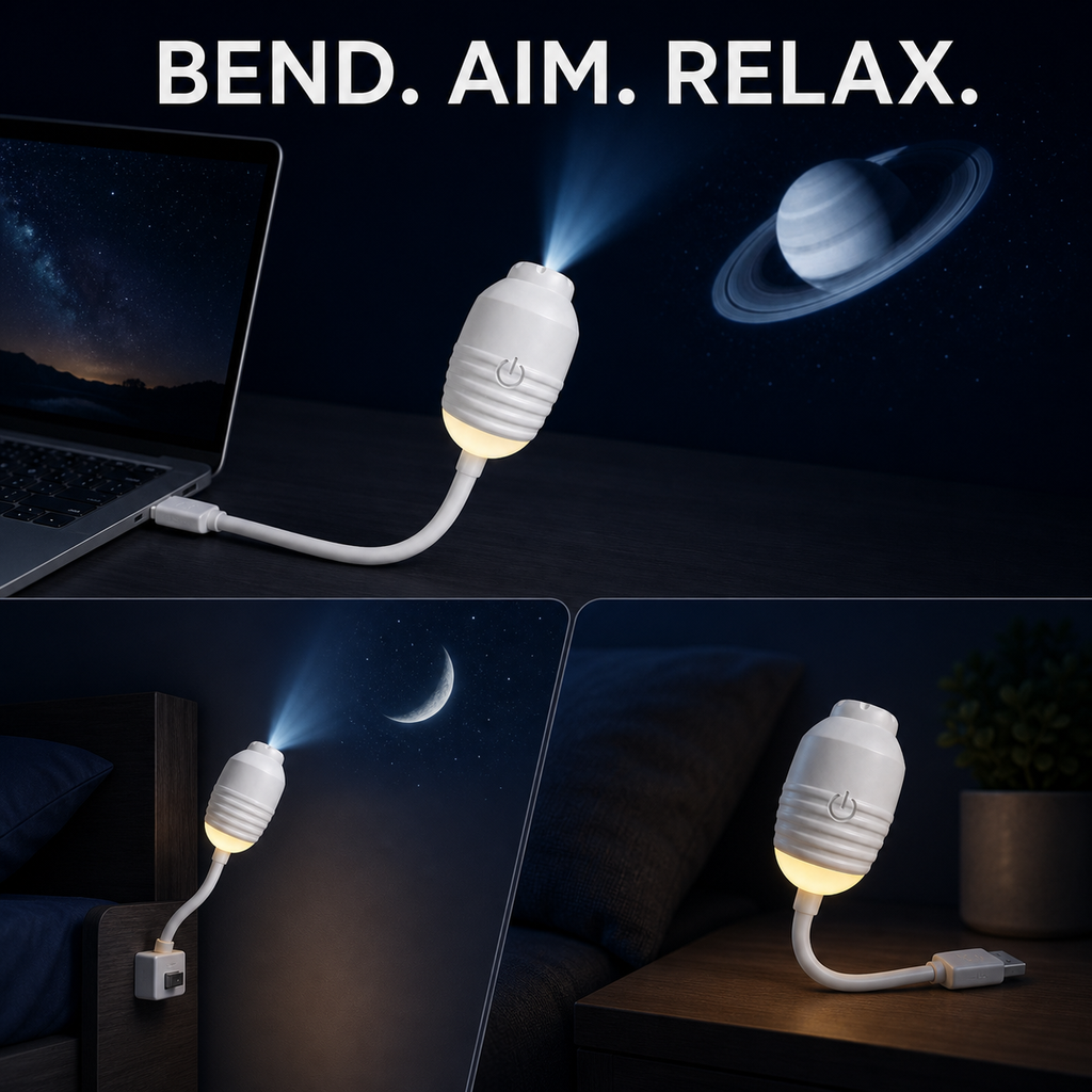 Aurora Galaxy Projector Light